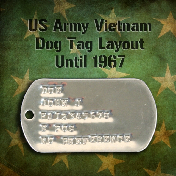 US Vietnam Tags until 67