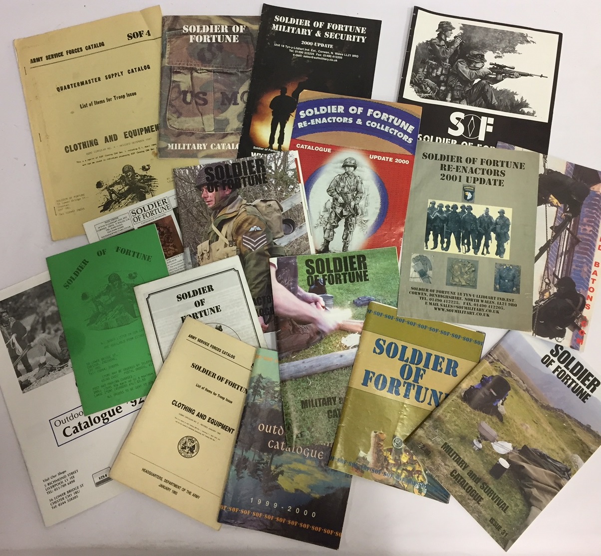 old sof catalogues